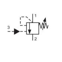 ARGO-HYTOS SU6A-U3/l Tlačno Izklopni Ventil z Možnostjo Obremenitve Povratnega Voda