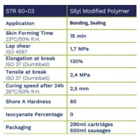 STR 60-03: Polyvalent MS Adhesive From Bostik